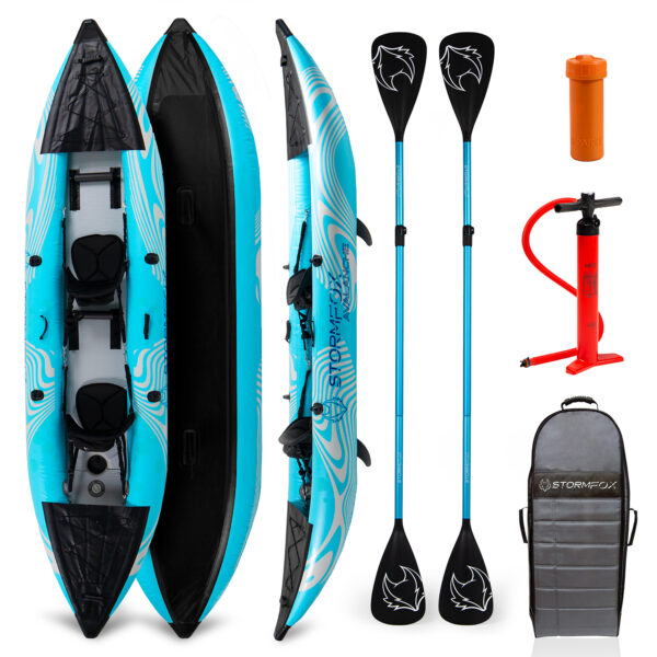 Avalanche 2-Seater Inflatable Kayak Kit
