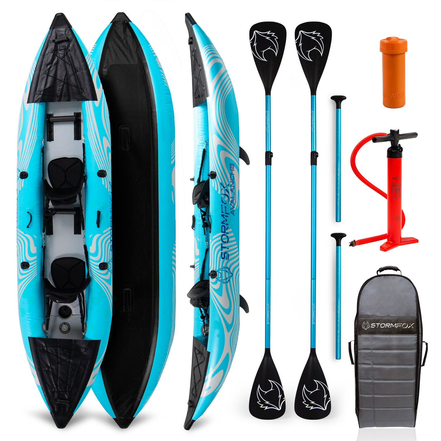 Avalanche 2-Seater Kayak Kit