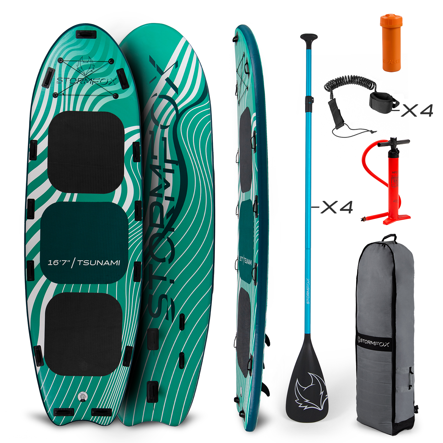 Tsunami Large Stand Up Paddle Board Kit - 16'7