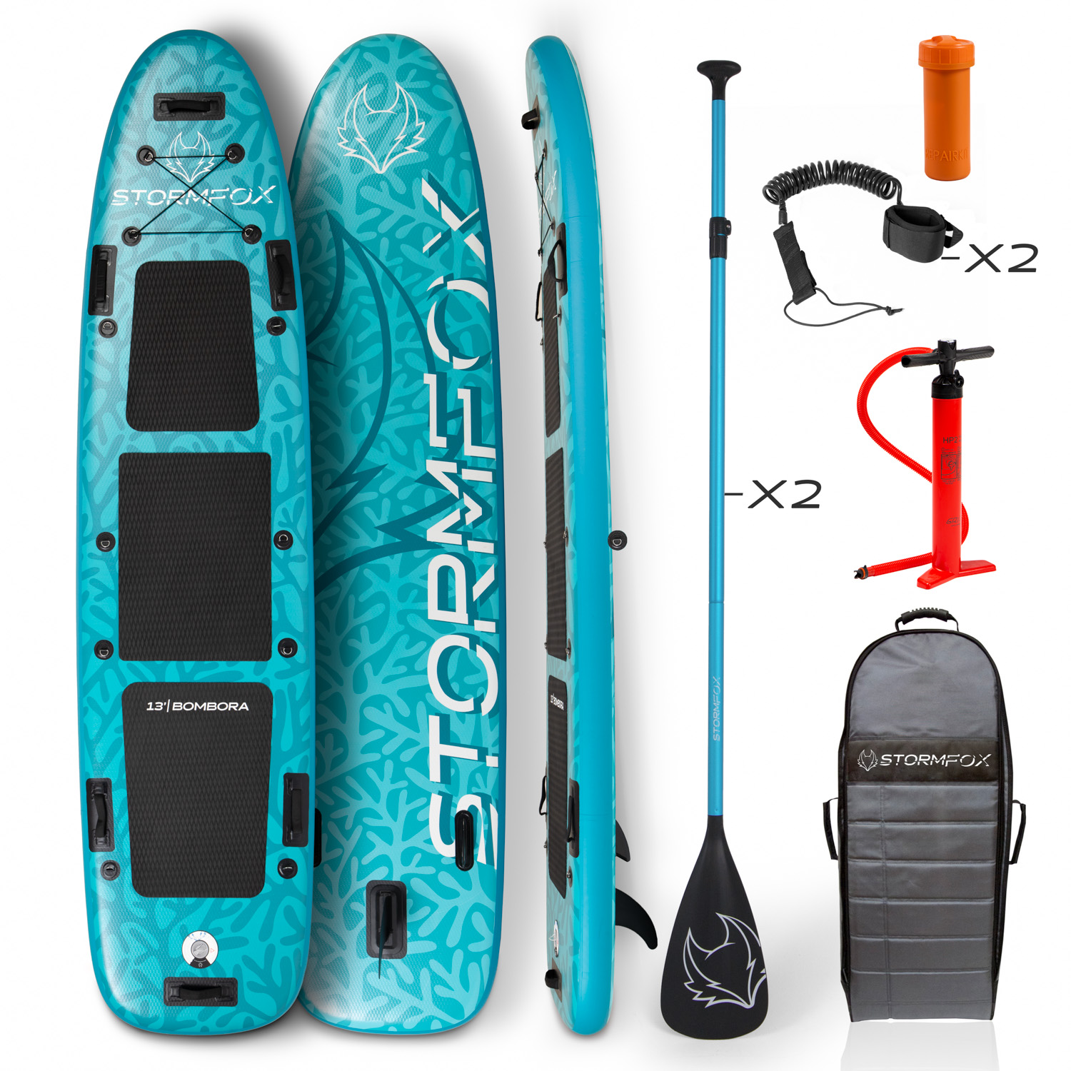 Bombora Stand Up Paddle Board Kit - 13' - Image 2