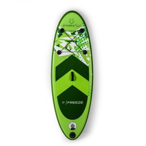 Freeze Kids Stand Up Paddle Board Kit - Green - 7'
